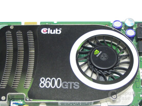 Club3D GeForce 8600 GTS Kuehler