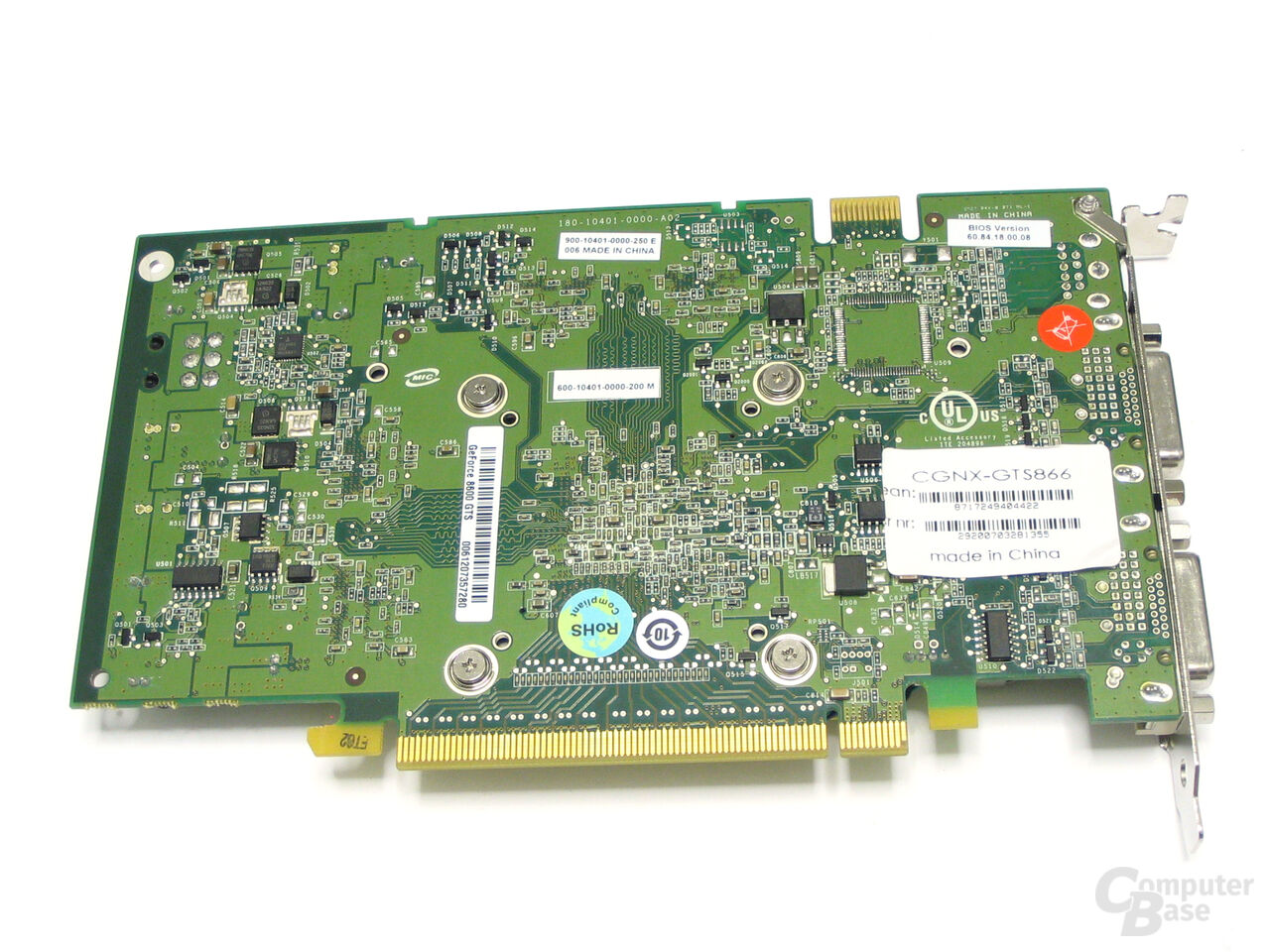 Im Test vor 15 Jahren Die G84 GPU der GeForce 8600 GTS kam in 80