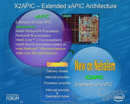 Intel Nehalem mit X2APIC - Extended xAPIC Architecture