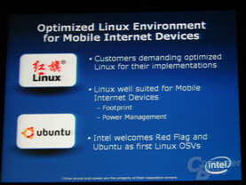 UMPCs mit Linux heißen Mobile Internet Devices – im derzeitigen Angebot sind Ubuntu oder Red Flag