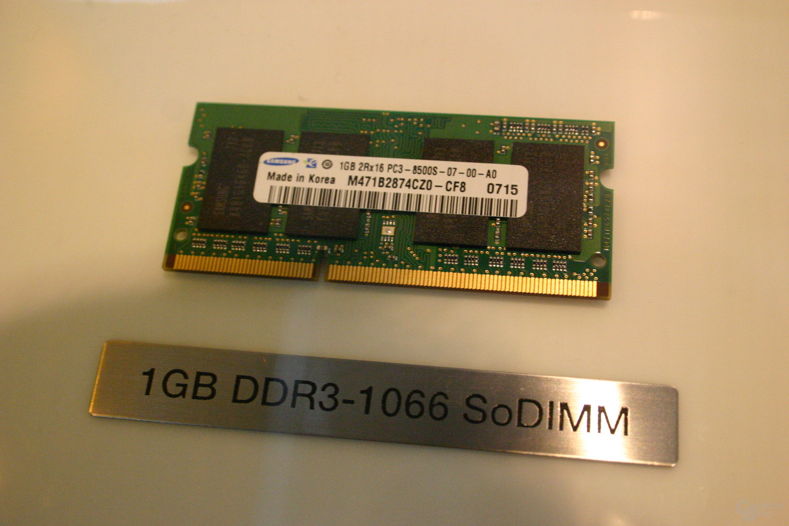 DDR3-1066 SoDIMM von Samsung
