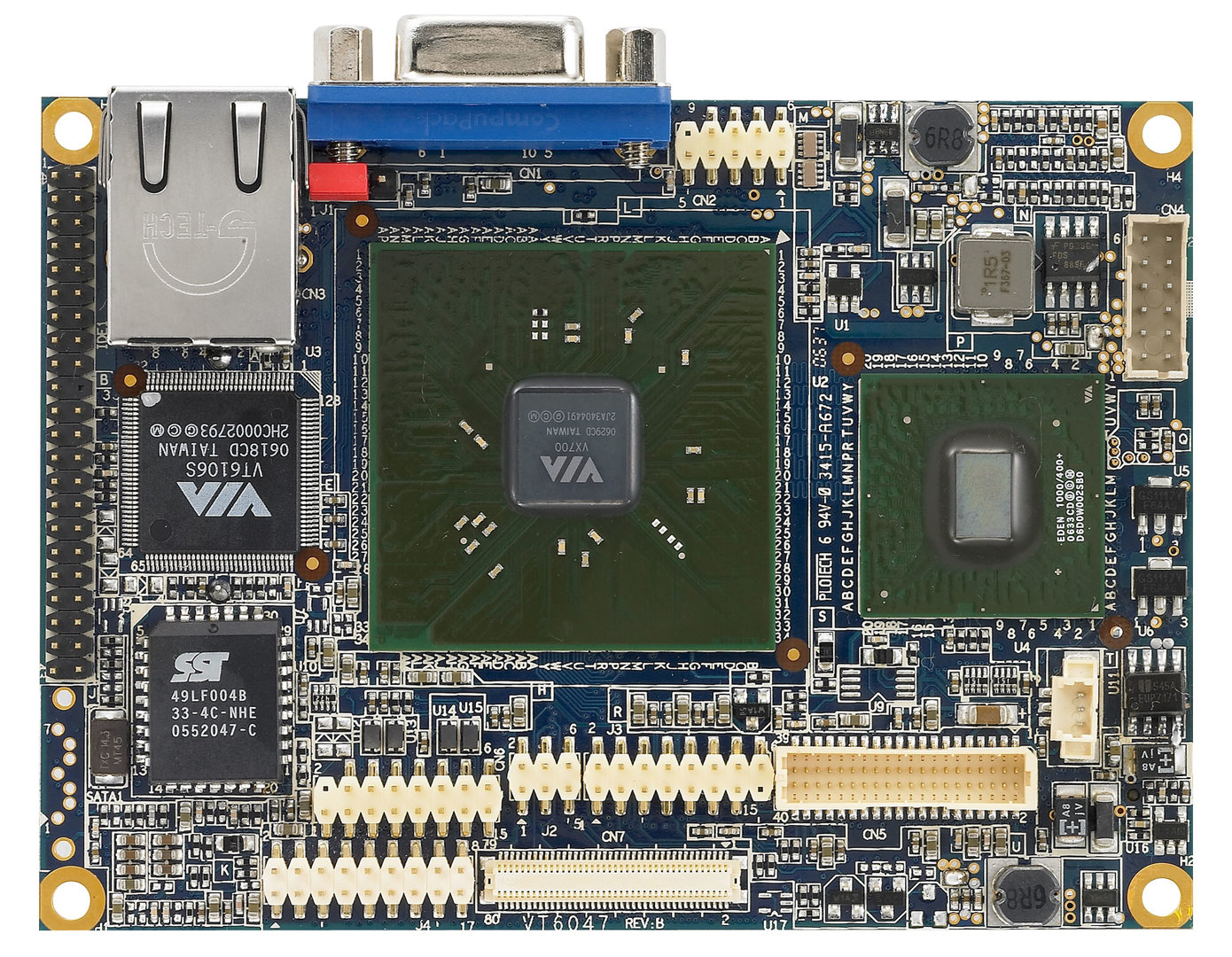 VIA VT6047 Pico-ITX Referenzdesign