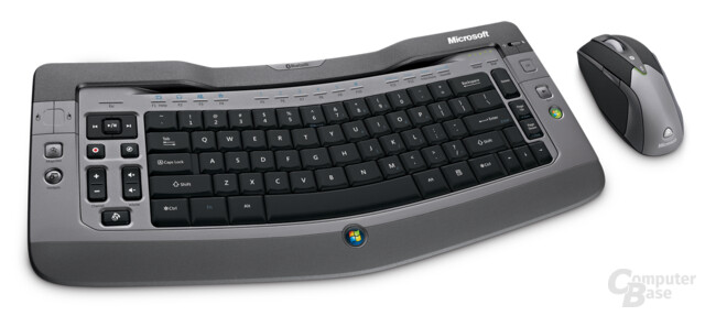 Microsoft Wireless Entertainment Desktop 7000 – lieferbare Multimedia-Tastatur mit Maus und einer Preisempfehlung von 159,99 Euro