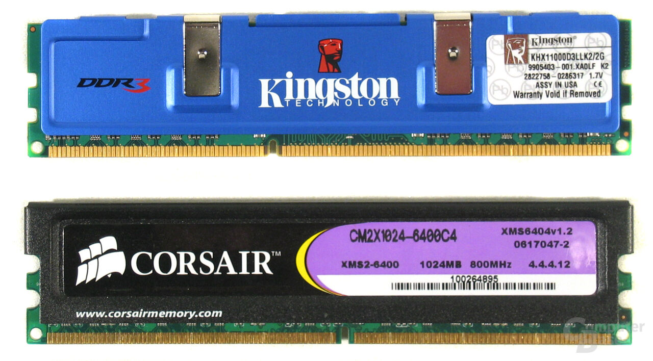 DDR3 vs. DDR2