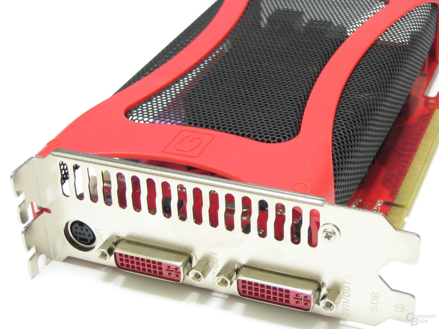 GeForce 8600 GTS 512 Slotblech