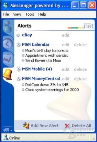 Neuer Windows Messenger