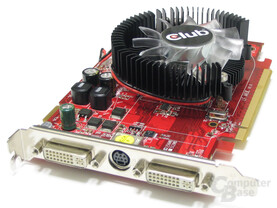 Club3D Radeon HD 2600 XT Slotblech