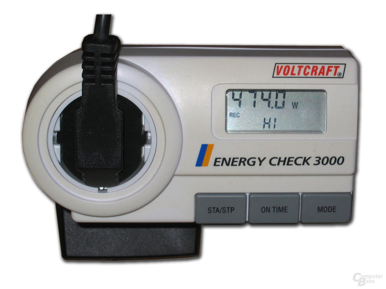 Stromverbrauchsmessung mit Voltcraft Energy Check 3000