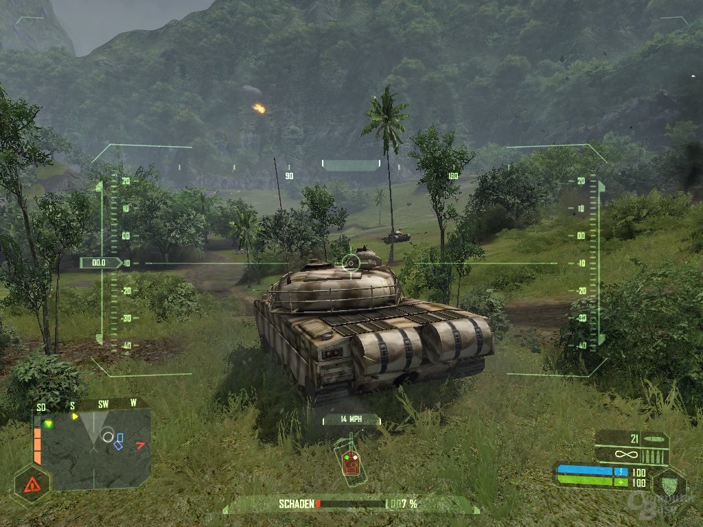 Crysis – KVA-Panzer in Aktion
