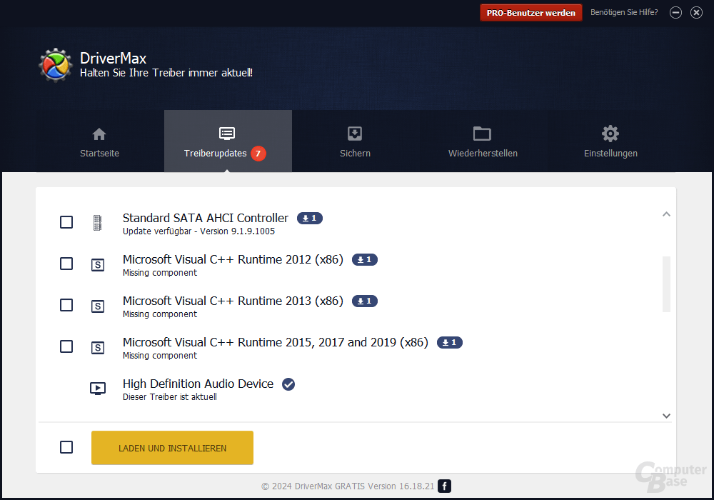 DriverMax – Treiberupdates