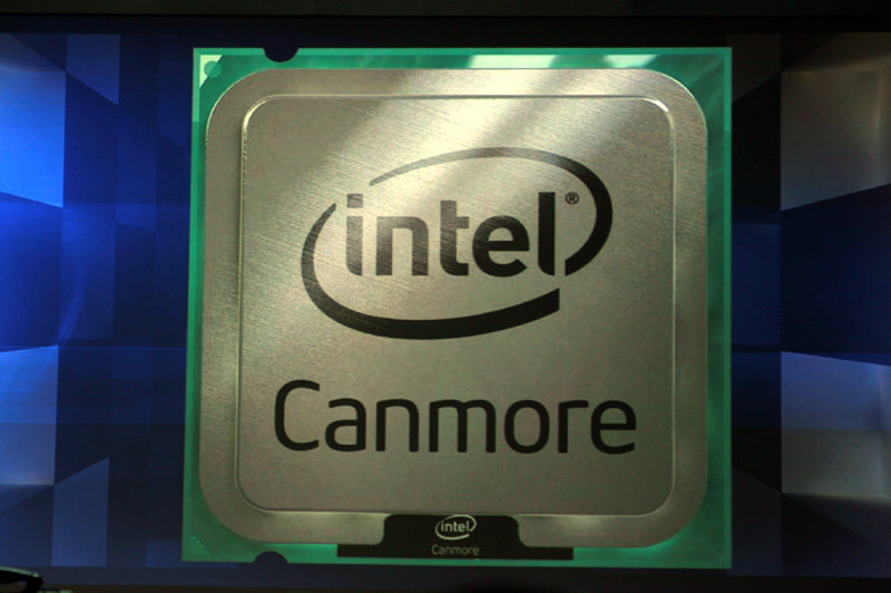 Intel SoC Canmore auf der CES 2008