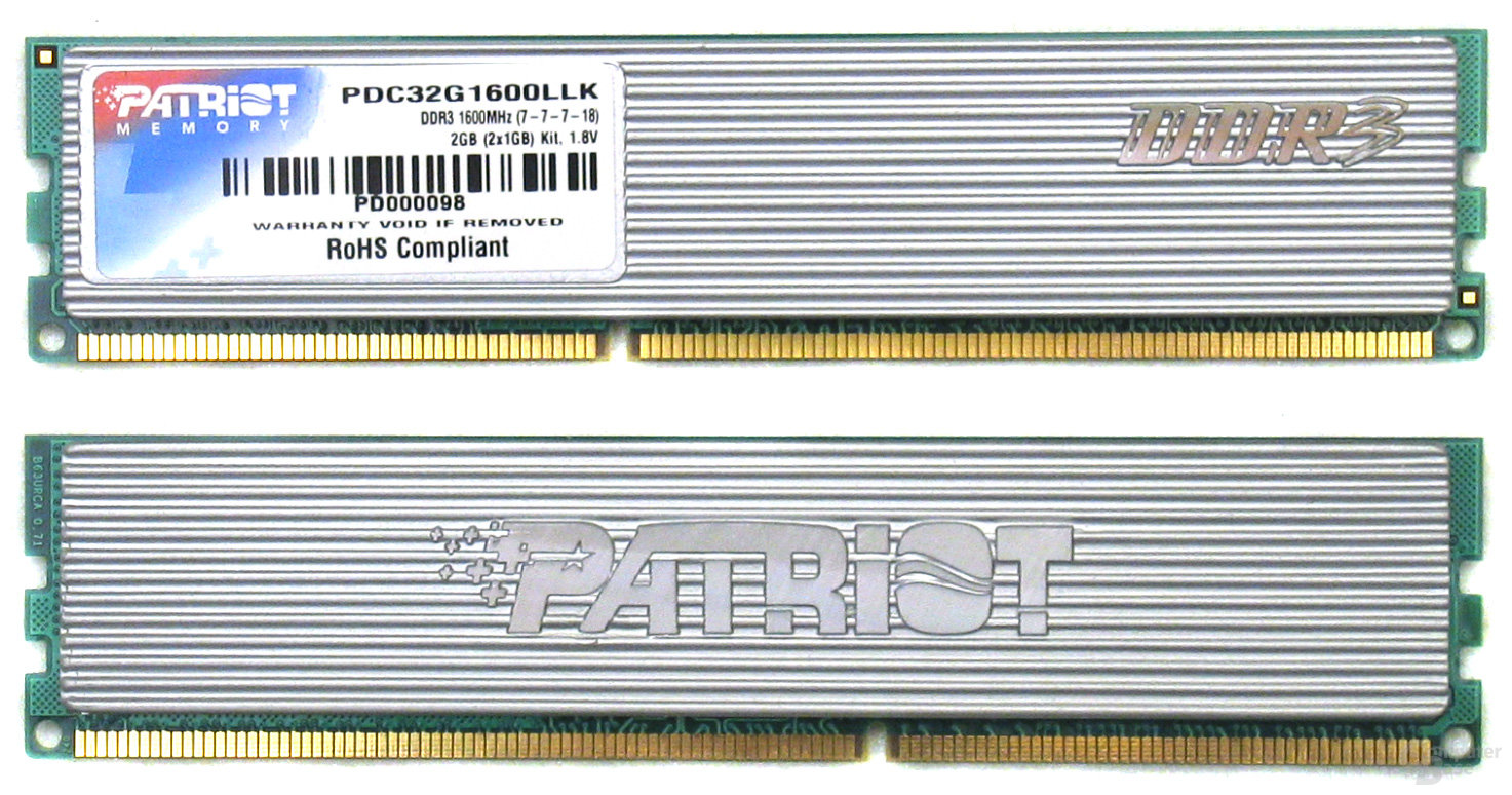 Patriot DDR3-1600