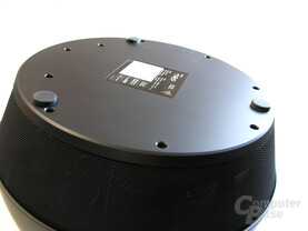 Unterseite des Subwoofers
