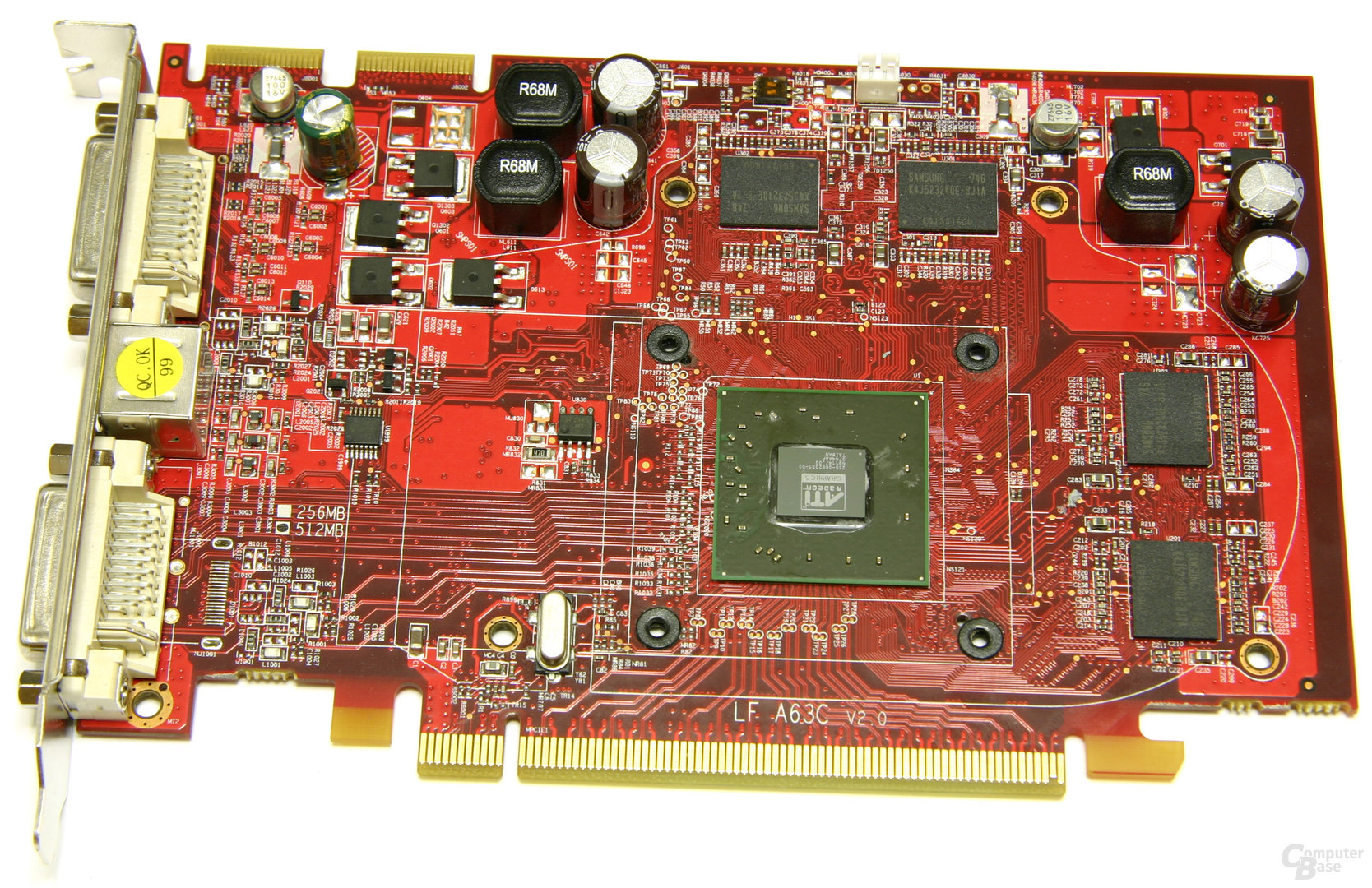 PC Radeon HD 3650 ohne Kühler