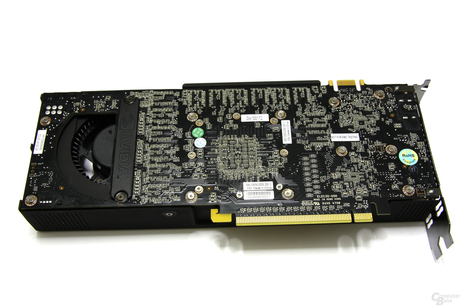 GeForce GTX 295 Rückseite