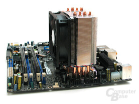 Push-Pin-Montage für Intel, Klammer für AMD