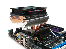 Gute Belüftung der Mainboardperipherie