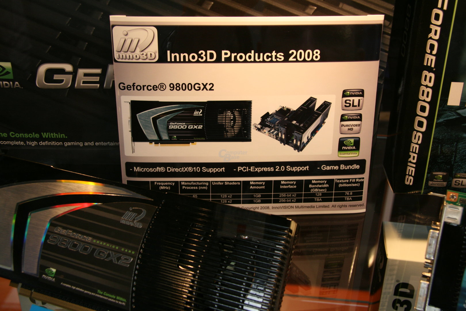 Inno3D GeForce 9800 GX2