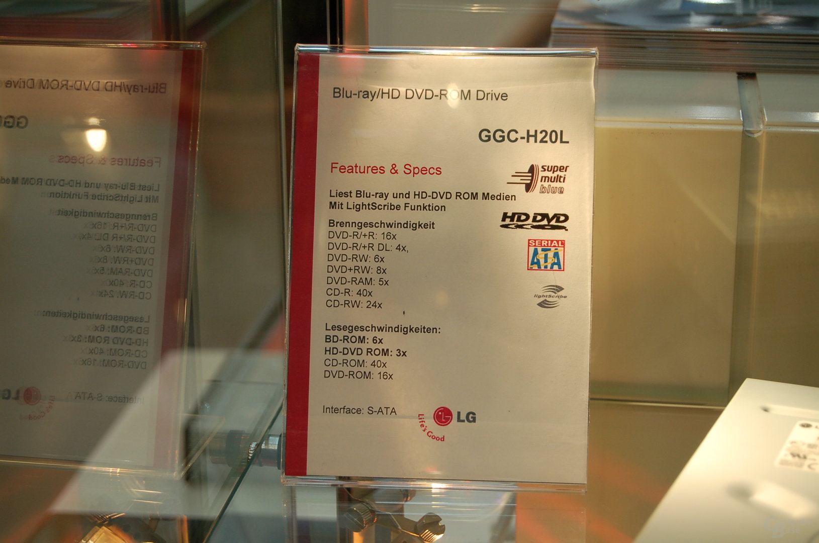 Technische Daten LG GGC-H20L