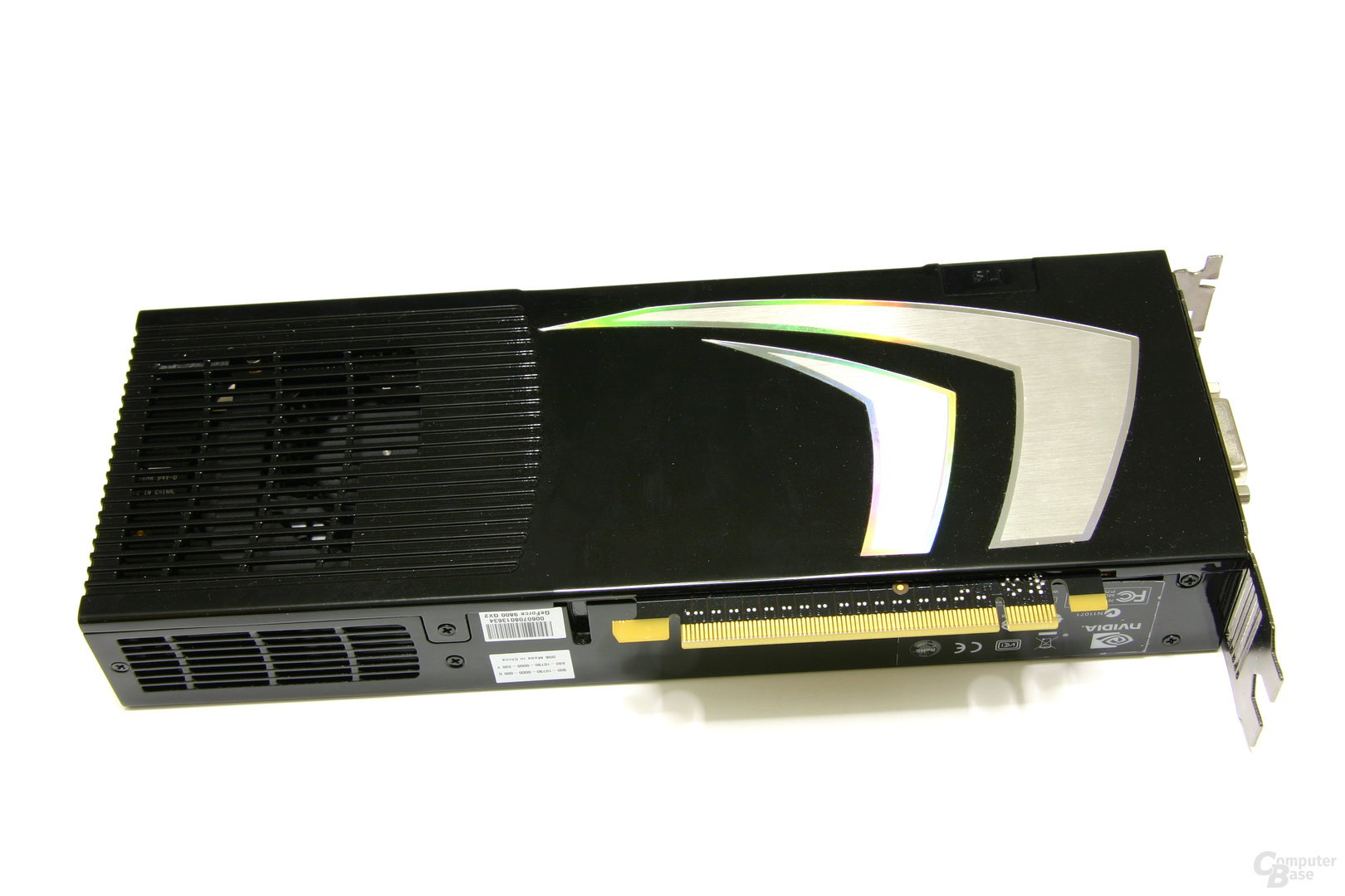 GeForce 9800 GX2 Rückseite