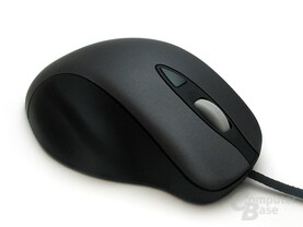 Ergonomische Ablagen für den Daumen sowie für Ring- und den kleinen Finger