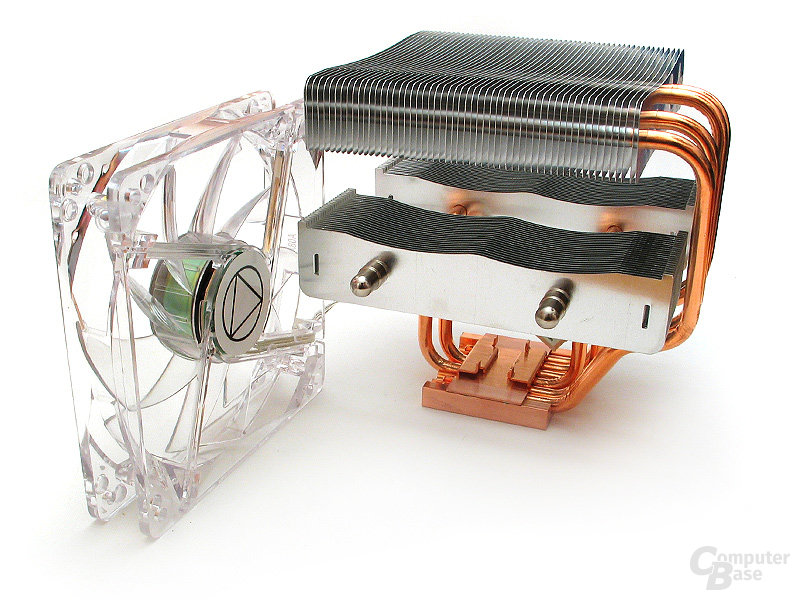 Transparenter 120-mm-Fan – nicht ganz nebengeräuschsfrei