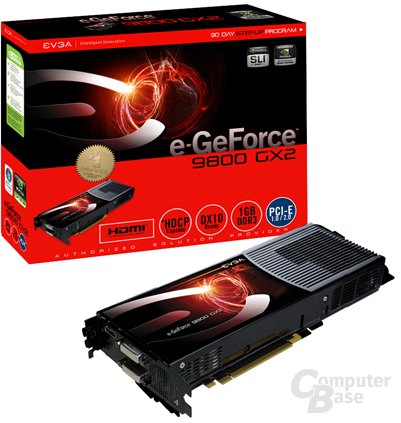 EVGA e-GeForce 9800GX2 KO 1024MB