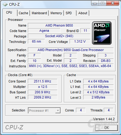 AMD Phenom X4 9850 Black Edition