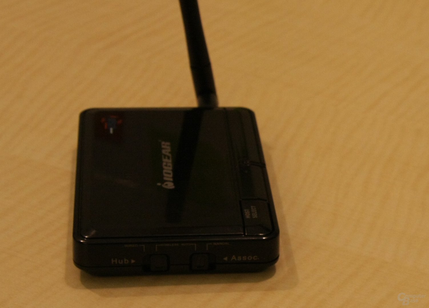 IOGear Wireless USB Hub kann auch als Kabel-USB eingesetzt werden