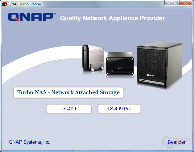 QNAP TS-409 Pro – Installation