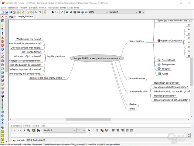 freeplane freemind vergleich