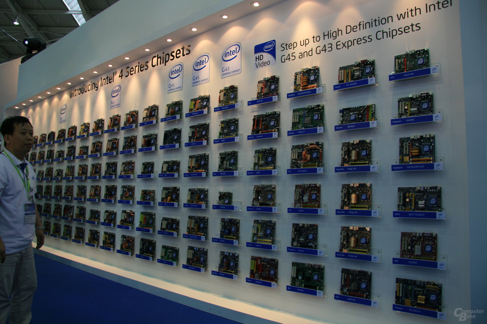 Intel-Mainboard-Wand auf Basis des Eaglelake