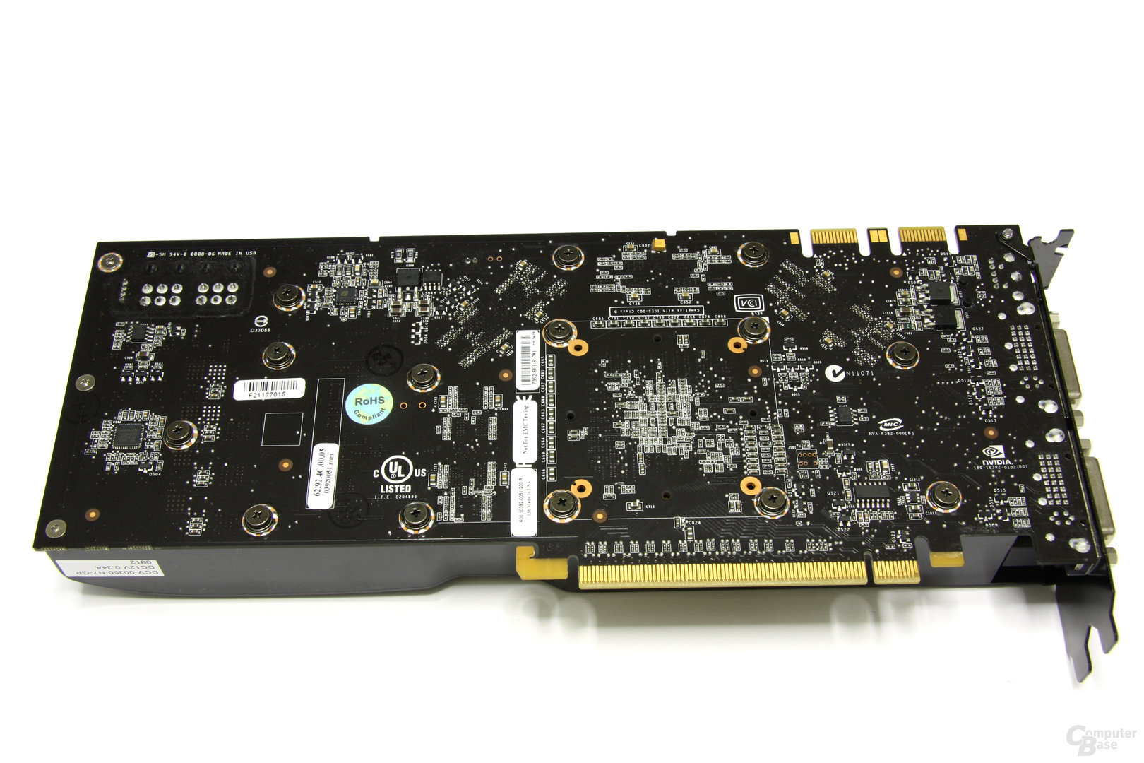 GeForce 9800 GTX+ Rückseite