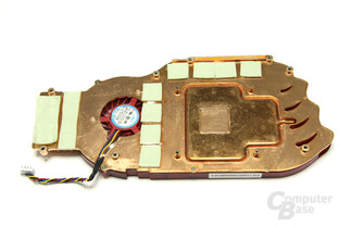 Radeon HD 4850 Kühlerrückseite