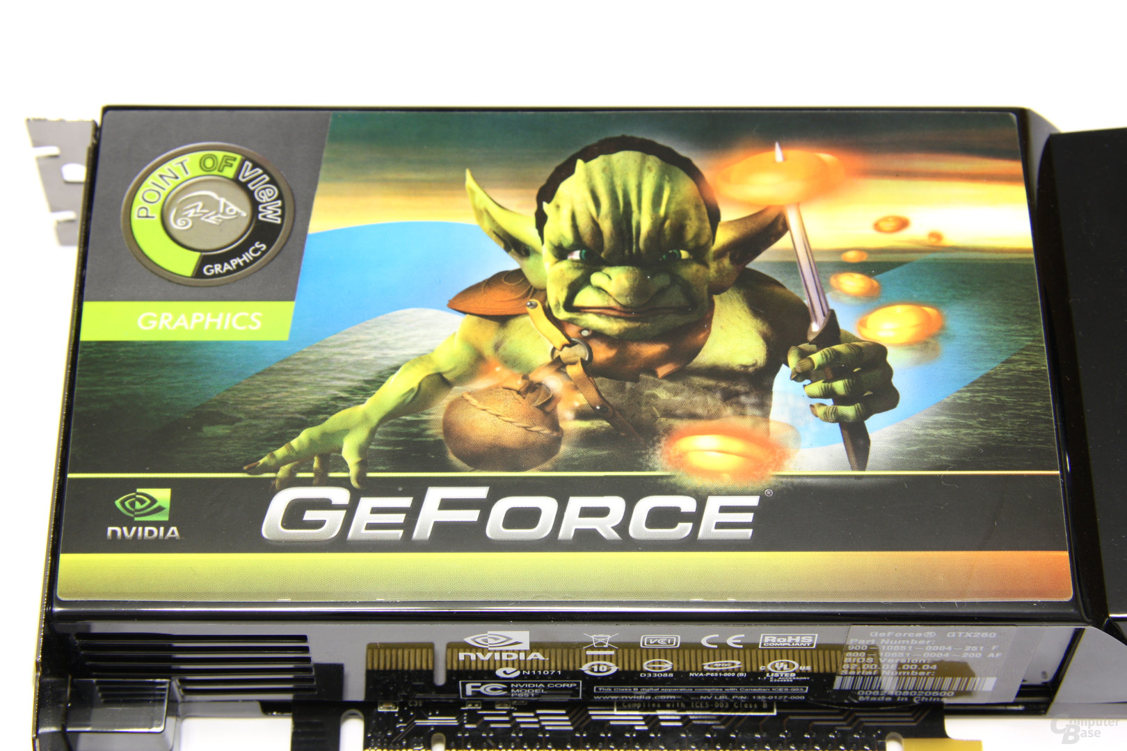 GeForce GTX 260 Aufkleber
