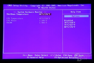 BIOS (PC Health Status)