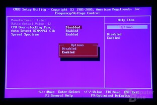BIOS (Frequency/Voltage Control)