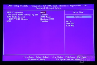 BIOS (Advanced Chipset Setup)
