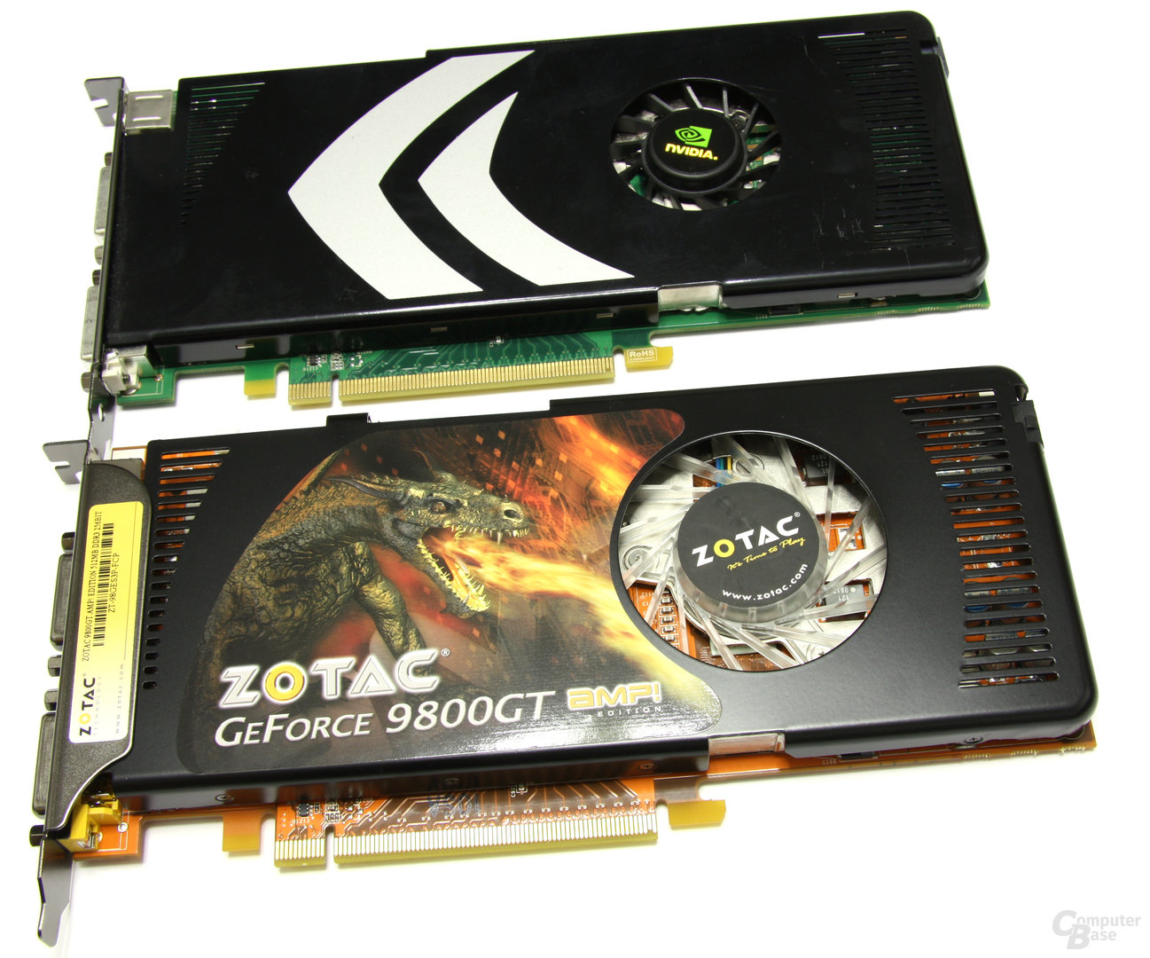GeForce 9800 GT und GeForce 8800 GT