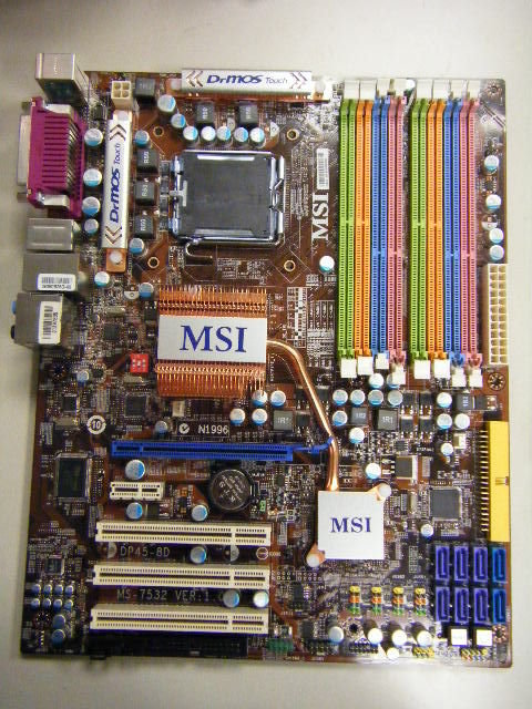 MSI P45-8D Memory Lover