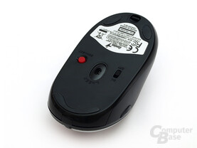 Unterseite mit On/Off-Funktion und Connect-Button