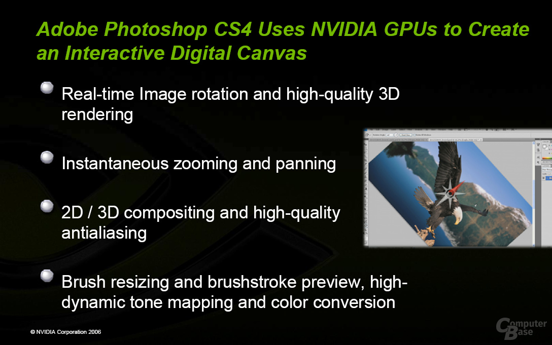 Adobe Creative Suit 4 GPU-Beschleunigung