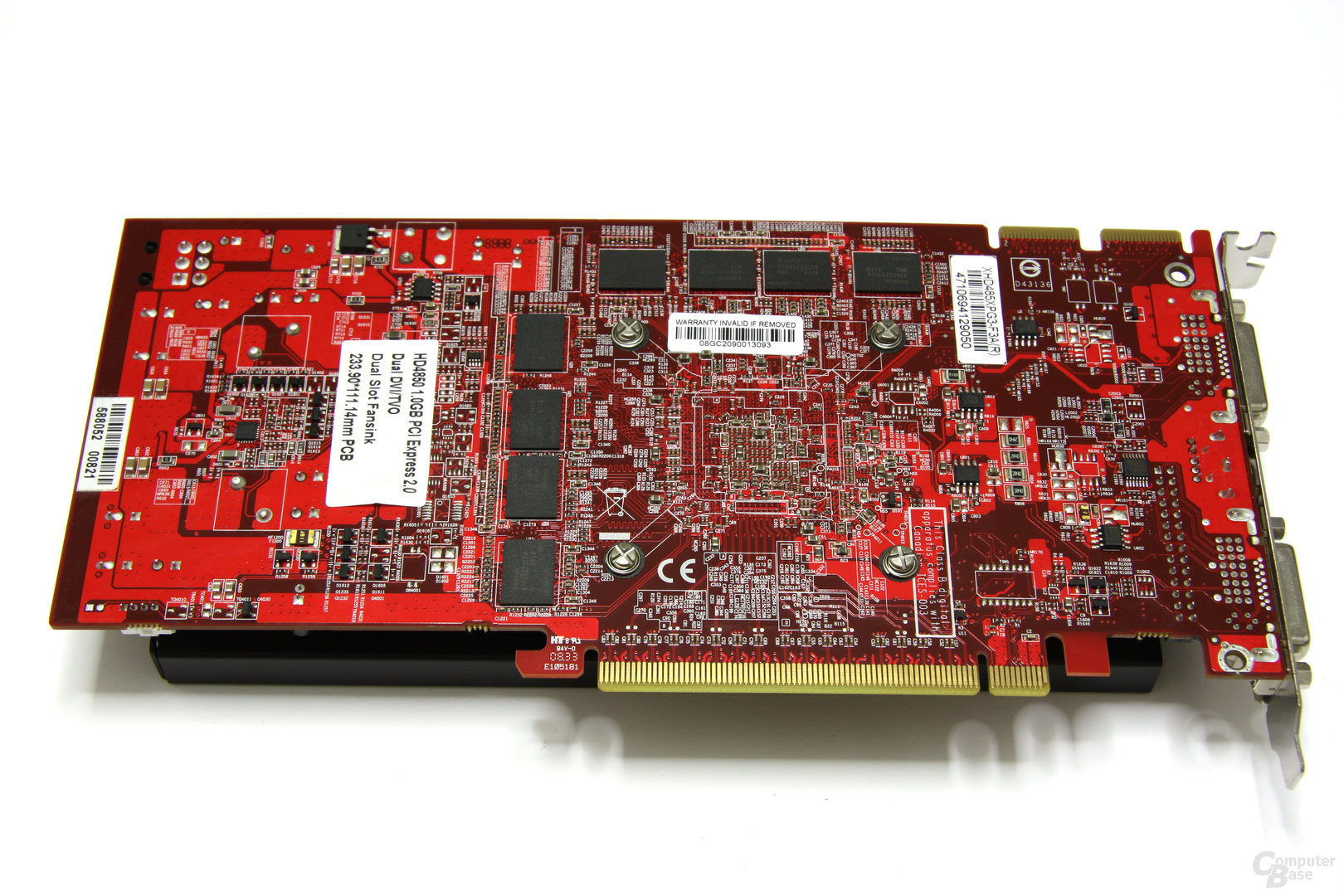 Radeon HD 4850 OC Rückseite