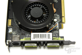 GeForce 9600 GSO 680M XXX Anschlüsse