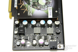 GeForce 9600 GSO 680M XXX Spannungswandler