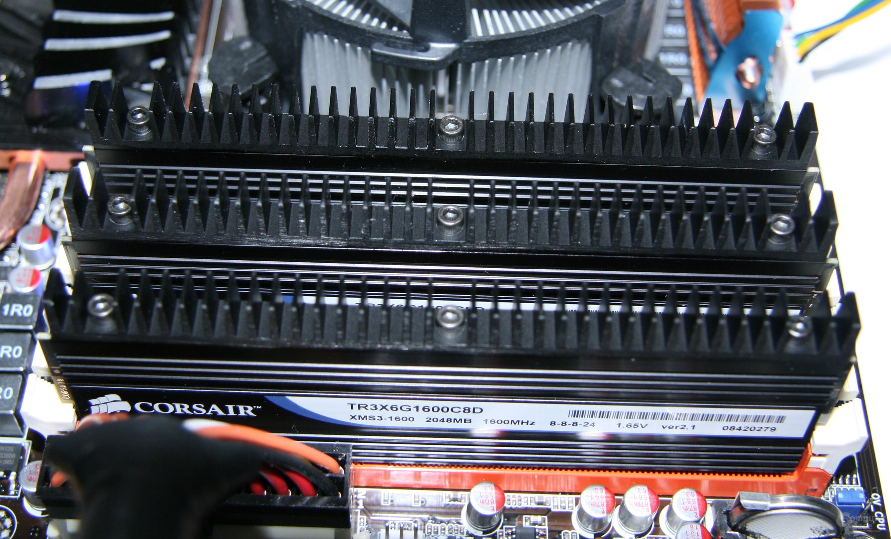 Corsair Dominator DDR3-1600 bei 1,65 Volt