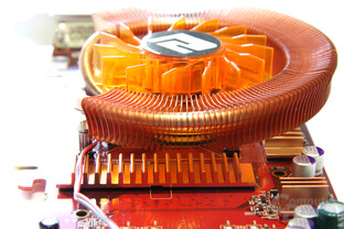 Radeon HD 4850 PCS+ Speicherkühlung