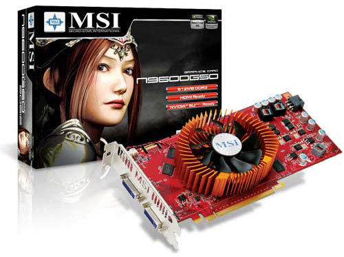 MSI GeForce 9600 GSO
