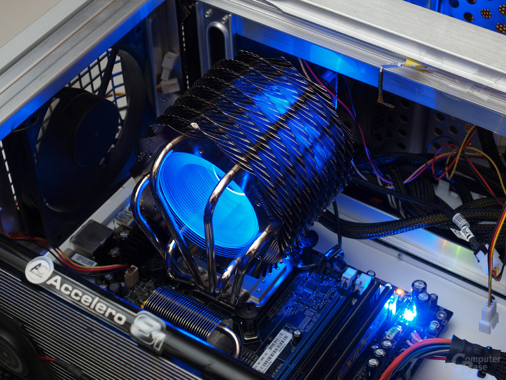 Thermaltake SpinQ in Betrieb