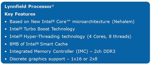 Intel Core i5 Lynnfield